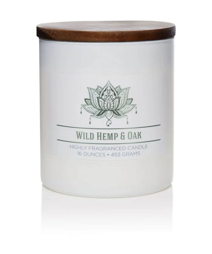 Duftkerze Wild Hemp & Oak - 453g – Produktansicht