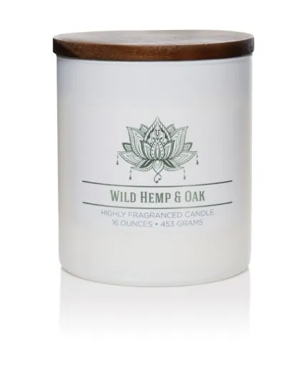 Duftkerze Wild Hemp & Oak - 453g – Produktansicht