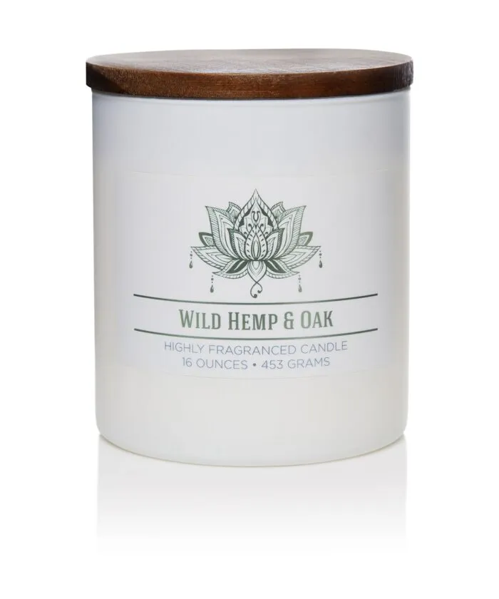 Duftkerze Wild Hemp & Oak - 453g – Produktansicht