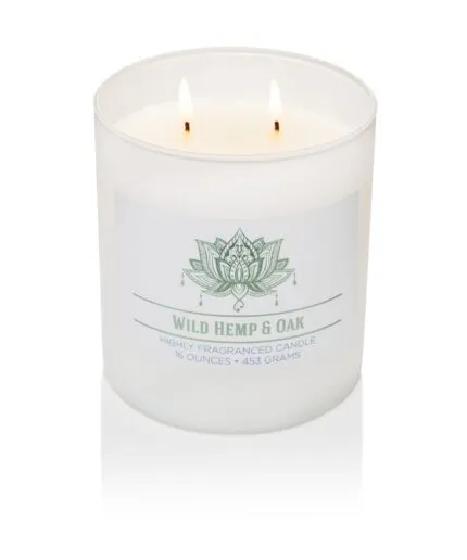 Duftkerze Wild Hemp & Oak - 453g – Hauptansicht
