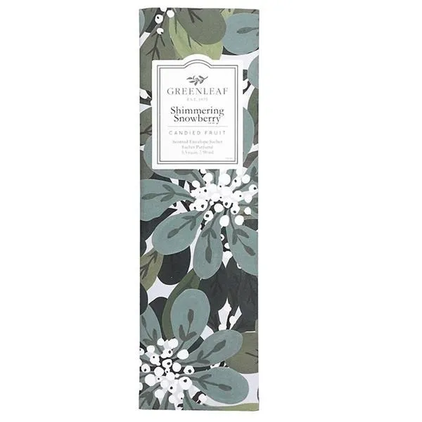 Duftsachet Slim Shimmering Snowberry von Greenleaf Gifts