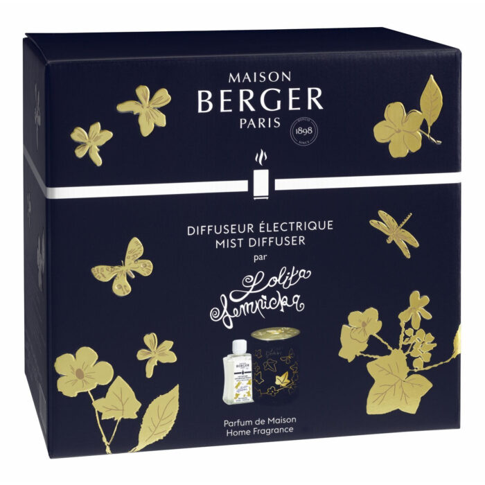 Maison Berger Paris Verpackung mit elektrischem Diffuser und Duftflasche