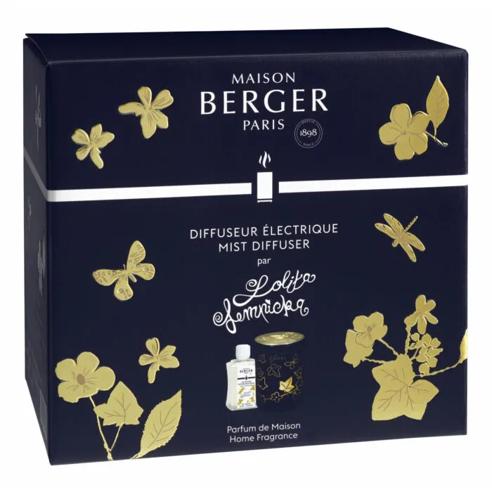Maison Berger Paris Verpackung mit elektrischem Diffuser und Duftflasche