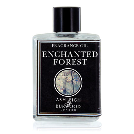 Frontalaufnahme einer Flasche Enchanted Forest Fragrance Oil von Ashleigh Burwood