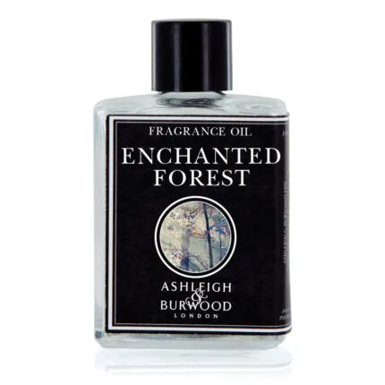 Frontalaufnahme einer Flasche Enchanted Forest Fragrance Oil von Ashleigh Burwood