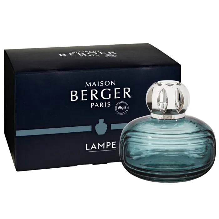 Schwarze Maison Berger Paris Verpackung mit Aufdruck Lampe