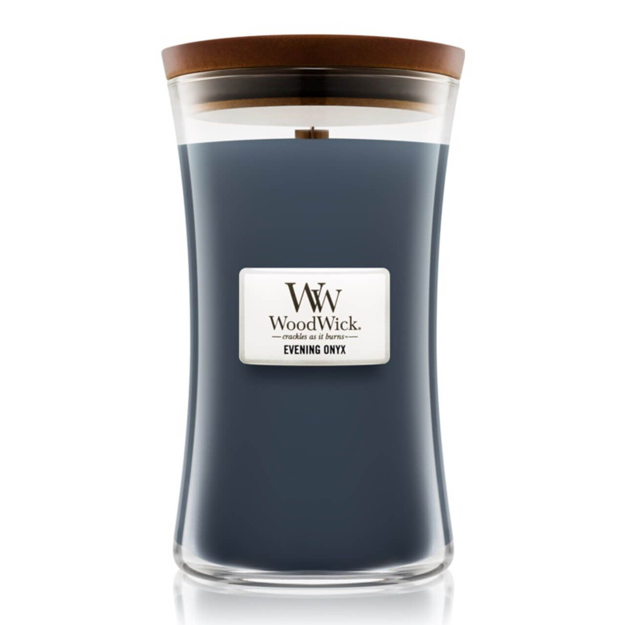 WoodWick Evening Onyx Kerze WoodWick Evening Onyx Kerze im Glas mit Holzdeckel
