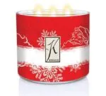 Father Christmas 396g Tumbler 3-Docht – Produktansicht