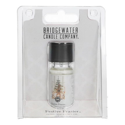 Festive Frasier Home Fragrance Oil von Bridgewater in transparenter Verpackung