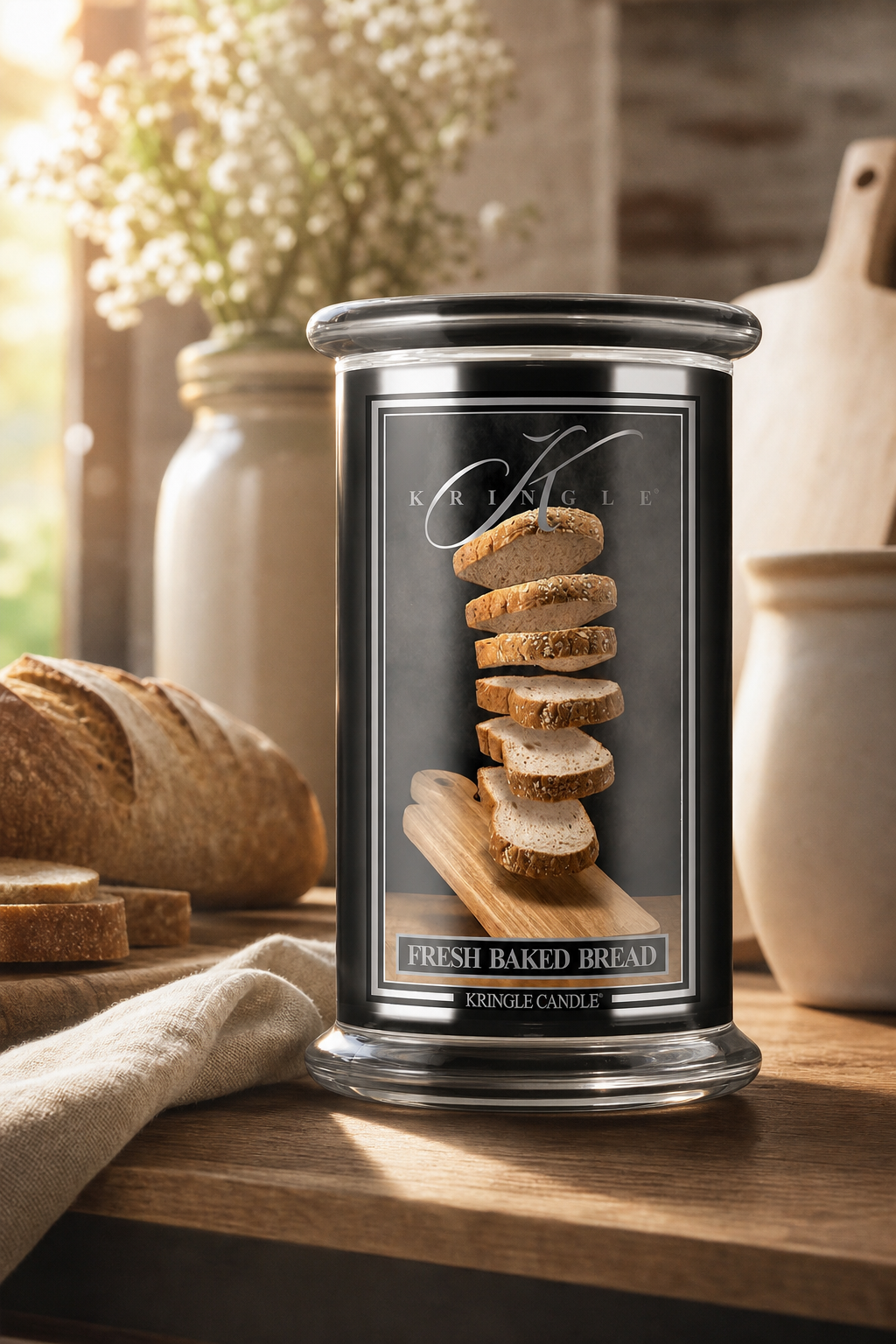 Fresh Baked Bread - Reserve Line 623g in einer stimmungsvollen Anwendungsszene