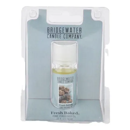 Verpacktes Fresh Baked Home Fragrance Oil von Bridgewater mit Fläschchen