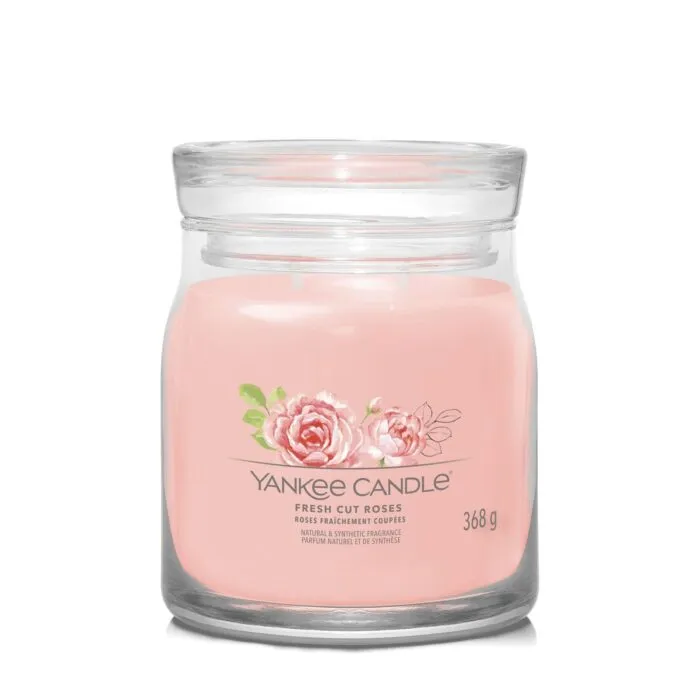 Fresh Cut Roses Signature Medium Jar 368g 2-Docht – Produktansicht