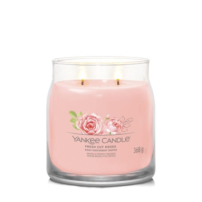 Fresh Cut Roses Signature Medium Jar 368g 2-Docht – Produktansicht
