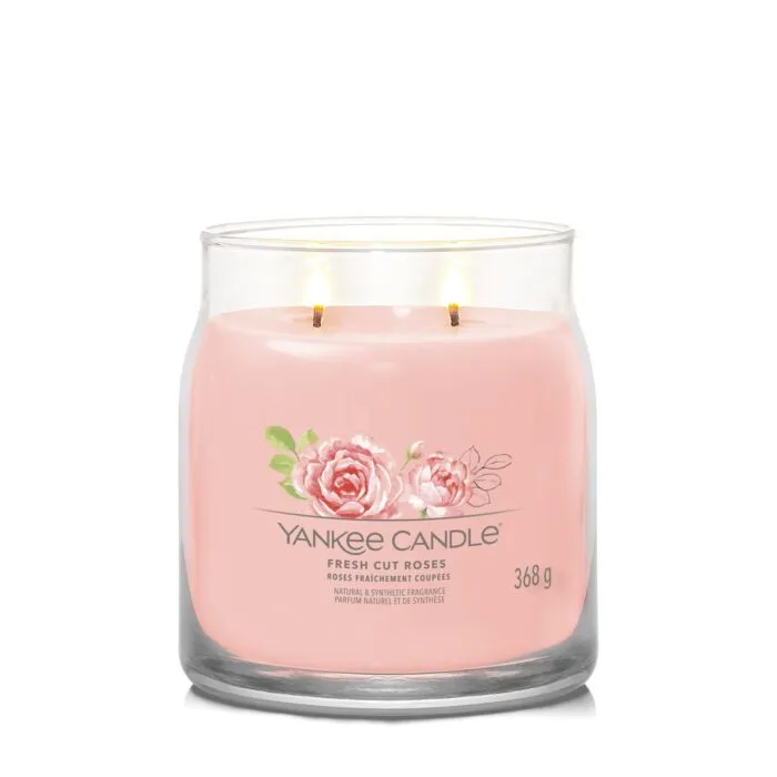 Fresh Cut Roses Signature Medium Jar 368g 2-Docht – Produktansicht