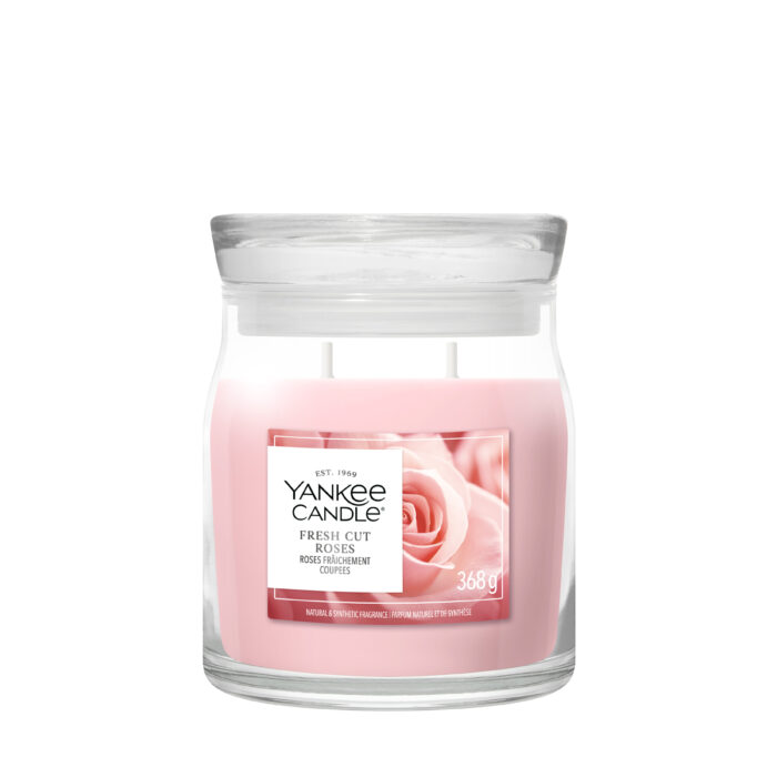 Fresh Cut Roses Signature Medium Jar 368g 2-Docht – Produktansicht