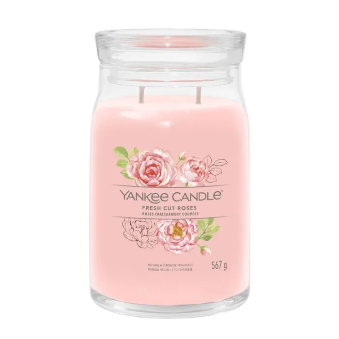 Fresh Cut Roses Signature Large Jar 567g 2-Docht – Produktansicht