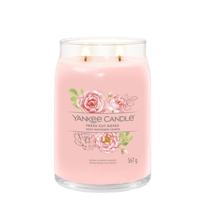 Fresh Cut Roses Signature Large Jar 567g 2-Docht – Produktansicht
