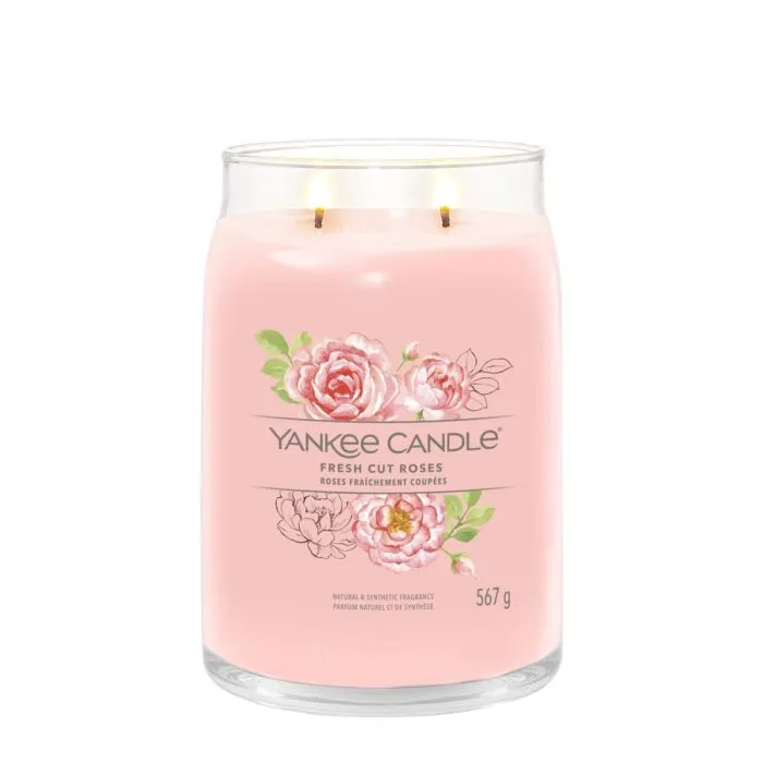 Fresh Cut Roses Signature Large Jar 567g 2-Docht – Produktansicht