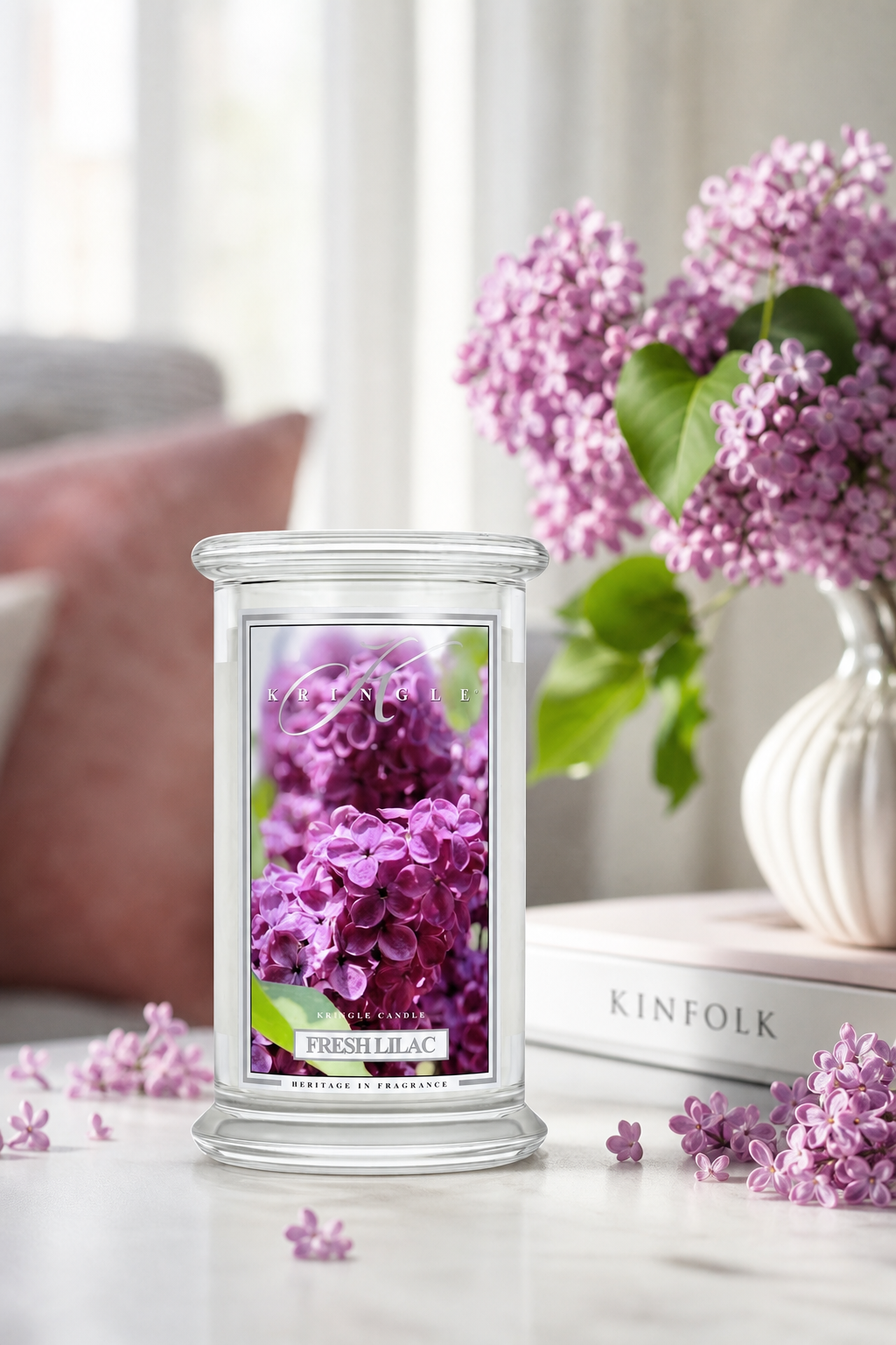 Fresh Lilac 623g in einer stimmungsvollen Anwendungsszene
