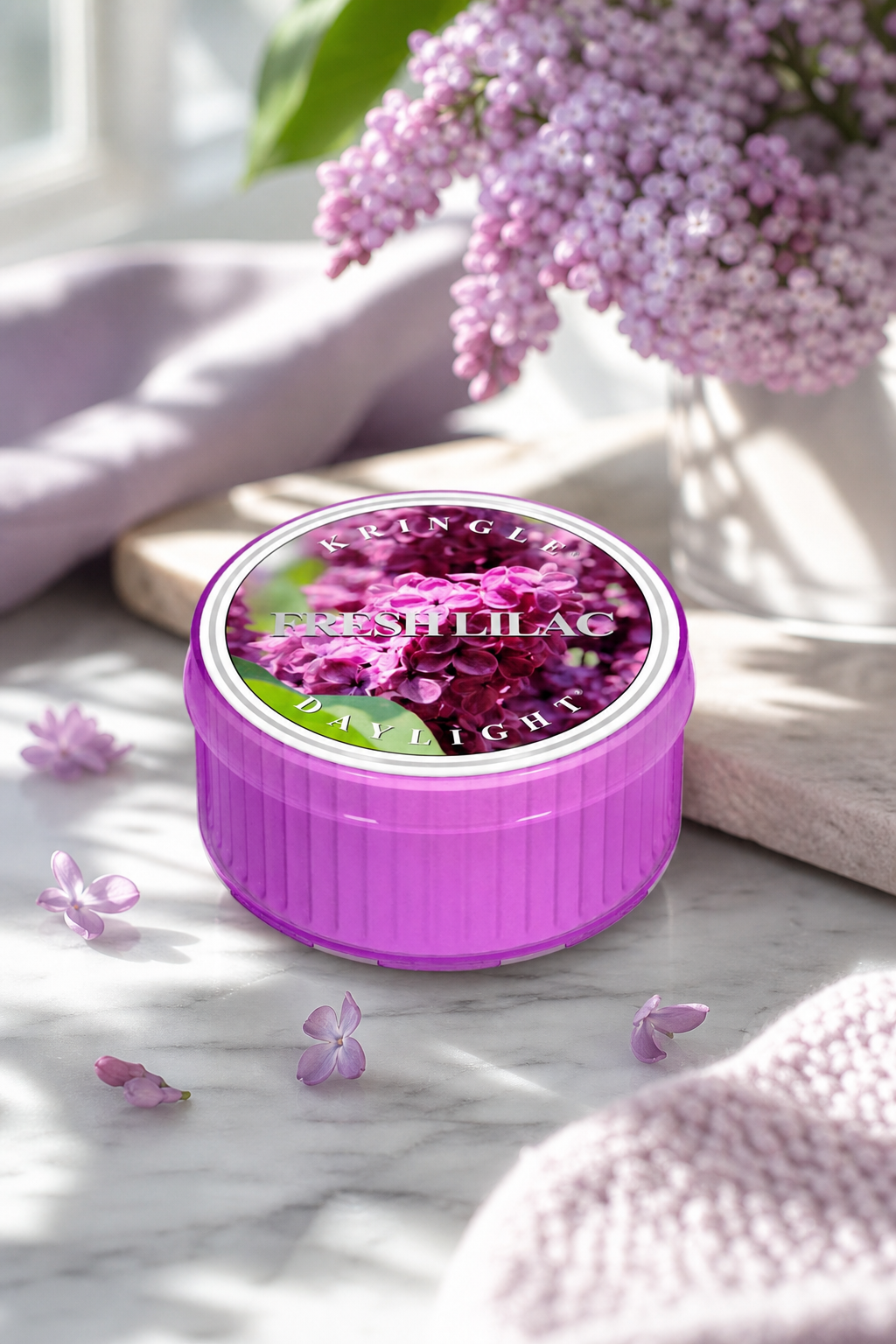 Fresh Lilac Daylight 42g in einer stimmungsvollen Anwendungsszene