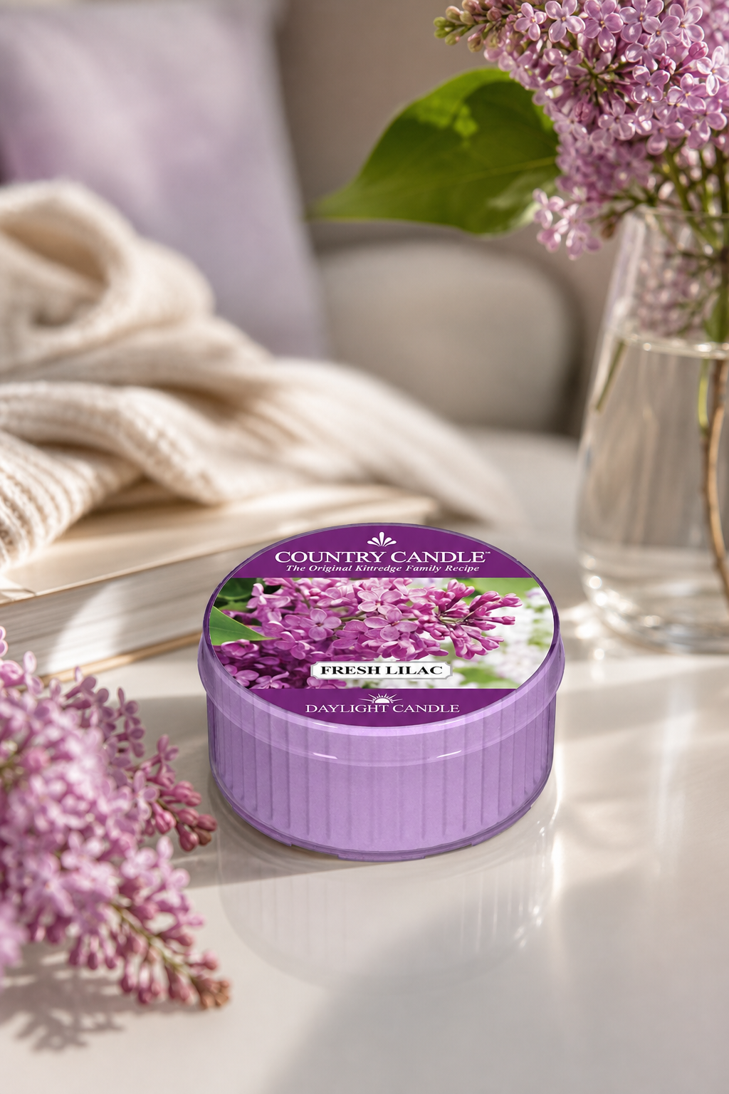 Fresh Lilac Daylight 42g in einer stimmungsvollen Anwendungsszene