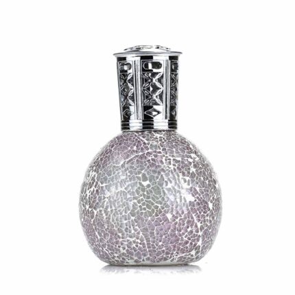Duftlampe mit kugelförmigem Körper und dekorativem Mosaikmuster