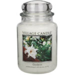 Gardenia Duftkerze von Village Candle im verschlossenen Glas