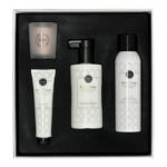 Bridgewater Wellness-Geschenkset mit Kerze, Handcreme, Handseife und Körperspray
