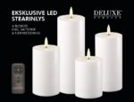 Giftbox Stumpenkerzen LED weiß – Produktansicht