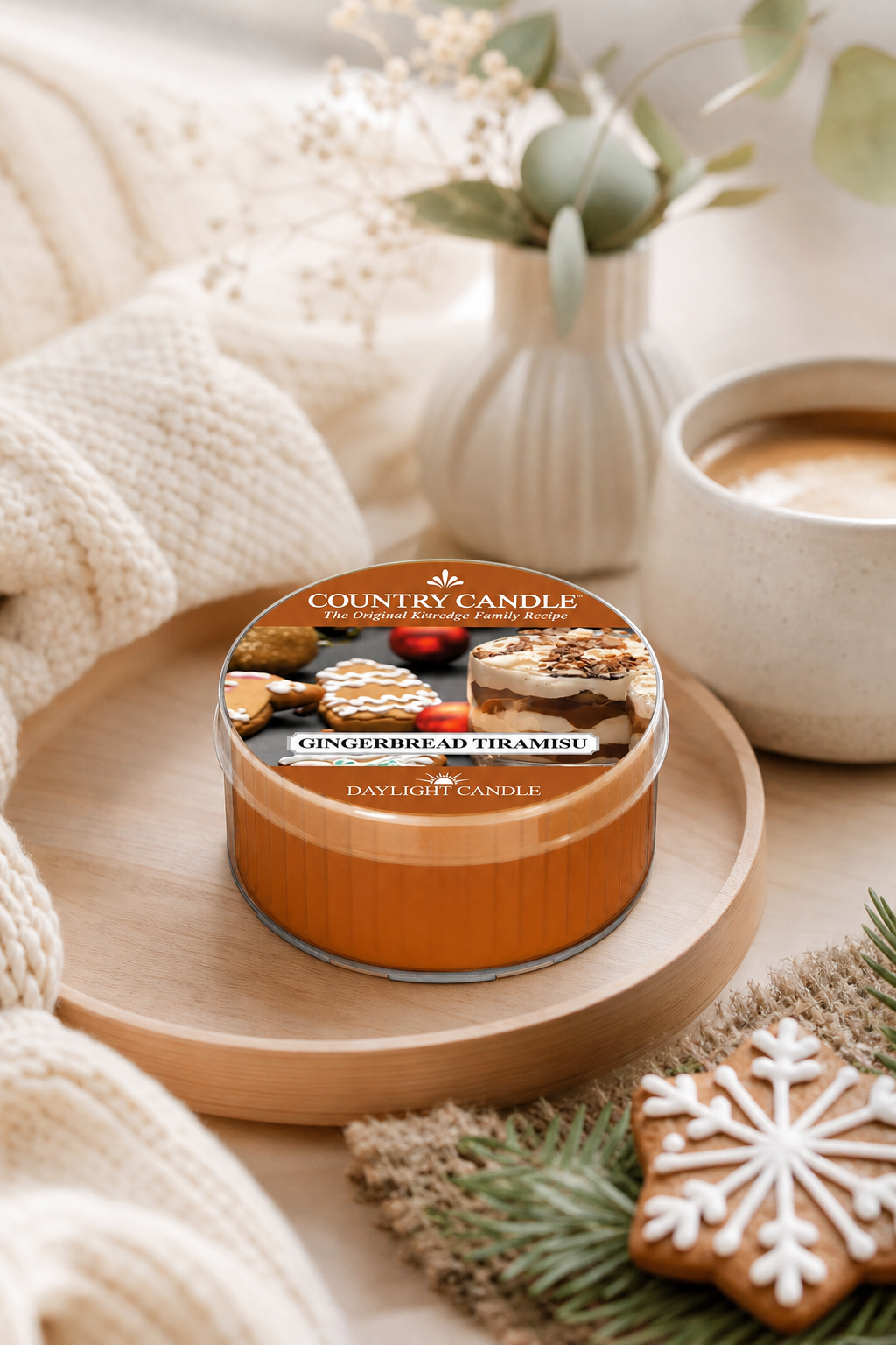Gingerbread Tiramisu Daylight 42g in einer stimmungsvollen Anwendungsszene