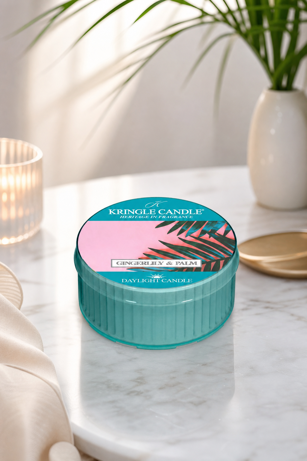 Gingerlily & Palm Daylight 42g in einer stimmungsvollen Anwendungsszene