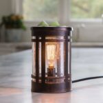 Glass Mason Jar Edison Bulb Duftlampe – Produktansicht