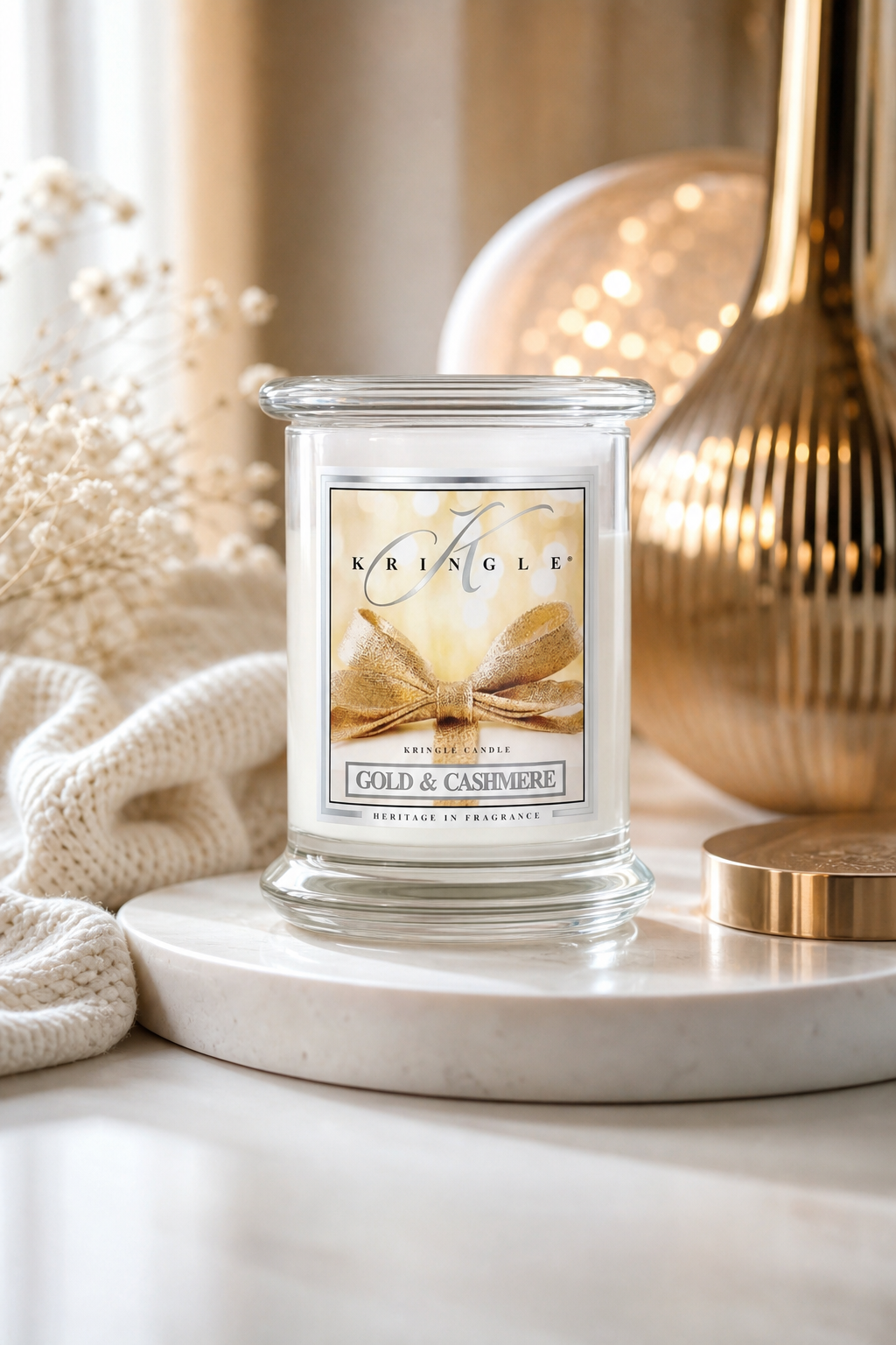 Gold & Cashmere 411g in einer stimmungsvollen Anwendungsszene