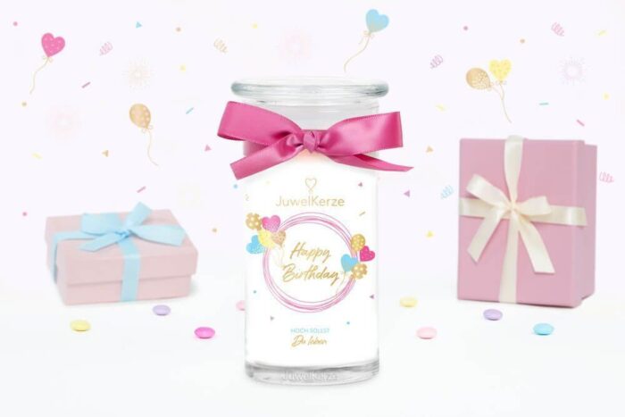 Happy Birthday (Ohrringe) 400g – Produktansicht