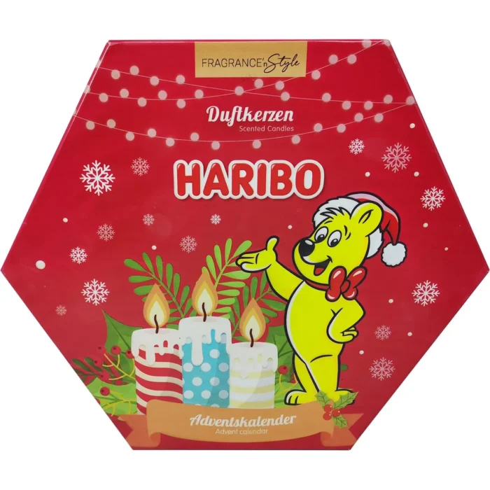 Haribo Adventskalender 2025, bunt – Produktansicht