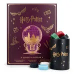 Harry Potter Adventskalender mit schwarzer Duftlampe und farbigen Duftwachsstücken