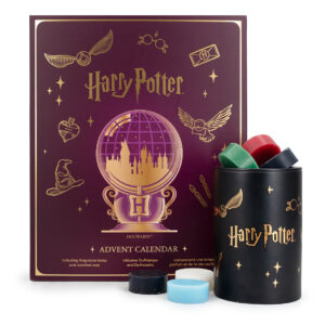 Harry Potter Adventskalender mit Duftlampe und mehreren Duftwachsstücken