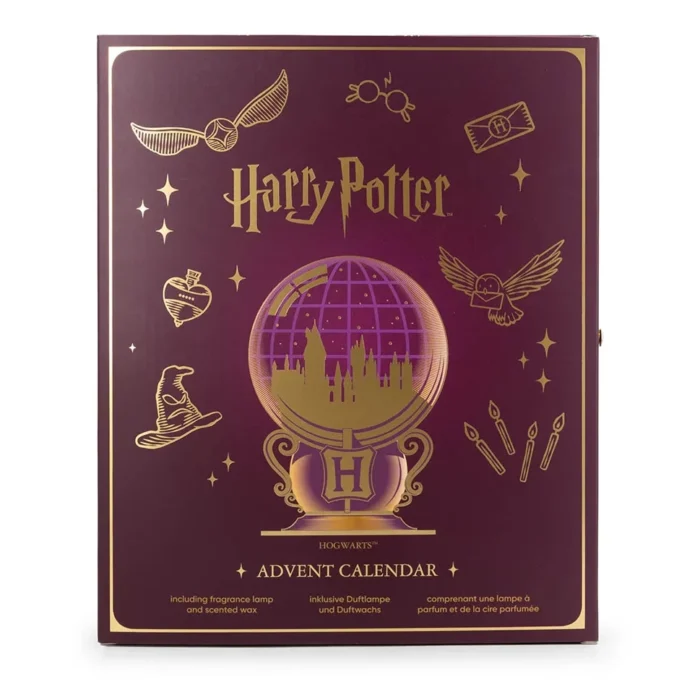 Harry Potter Adventskalender mit Aufdruck für Duftlampe und Duftwachs