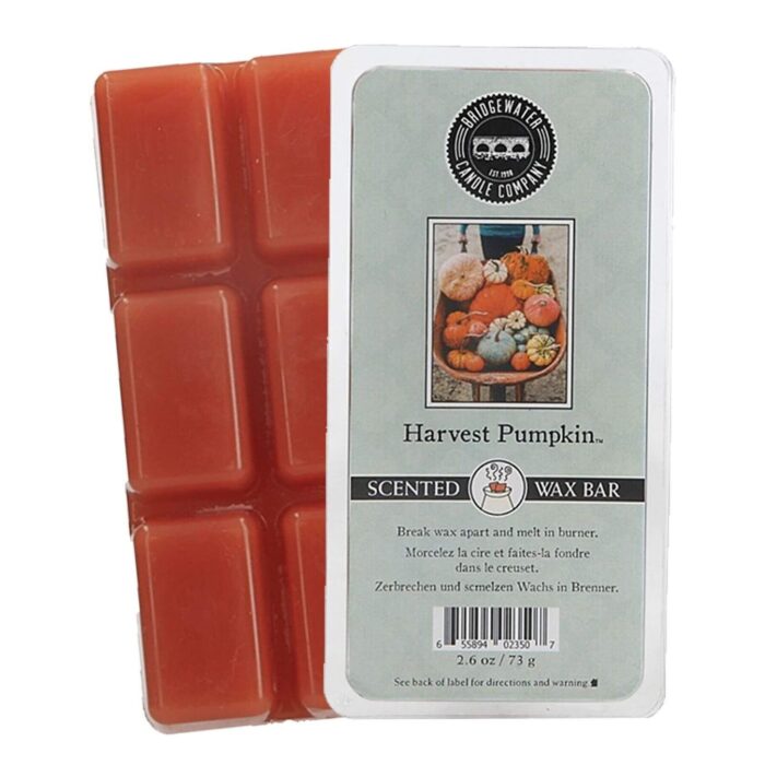 Verpackter Harvest Pumpkin Scented Wax Bar mit sichtbarer Produktbeschriftung