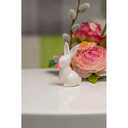 Hase Sally Pfoten anliegend cremeweiß 7cm – Hauptansicht