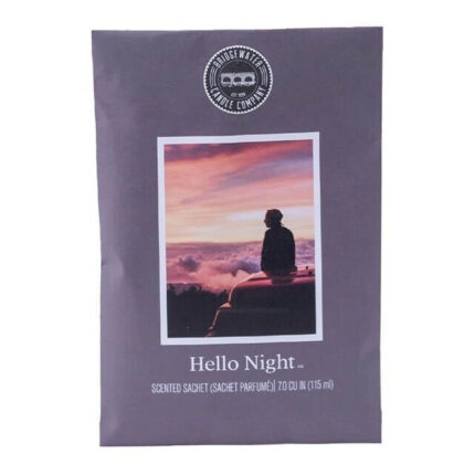 Hello Night Scented Sachet von Bridgewater mit Sonnenuntergangsmotiv