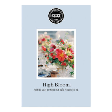 Vorderseite des High Bloom Duftsachets mit Blumenmotiv