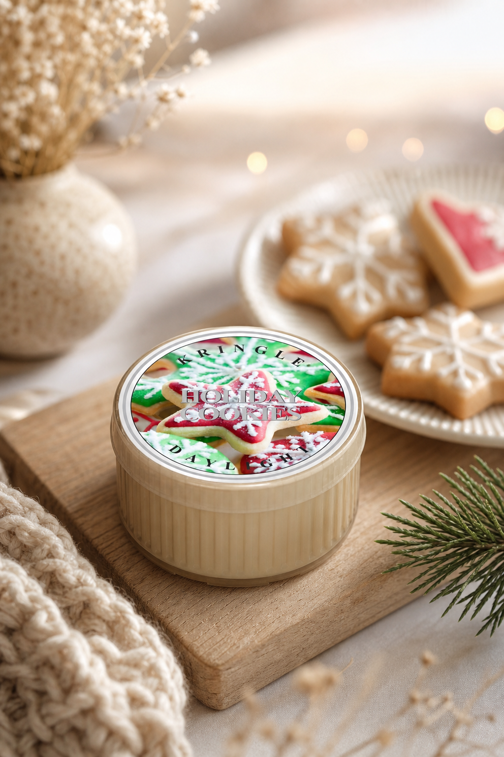 Holiday Cookies Daylight 42g in einer stimmungsvollen Anwendungsszene