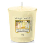 Yankee Candle Duftkerze Homemade Herb Lemonade mit 49 g Etikett