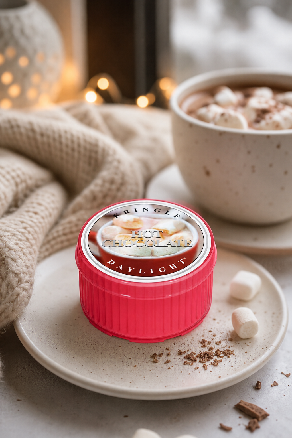 Hot Chocolate Daylight 42g in einer stimmungsvollen Anwendungsszene