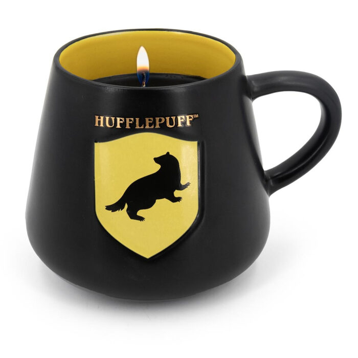 Hufflepuff Cup Duftkerze 275g – Produktansicht