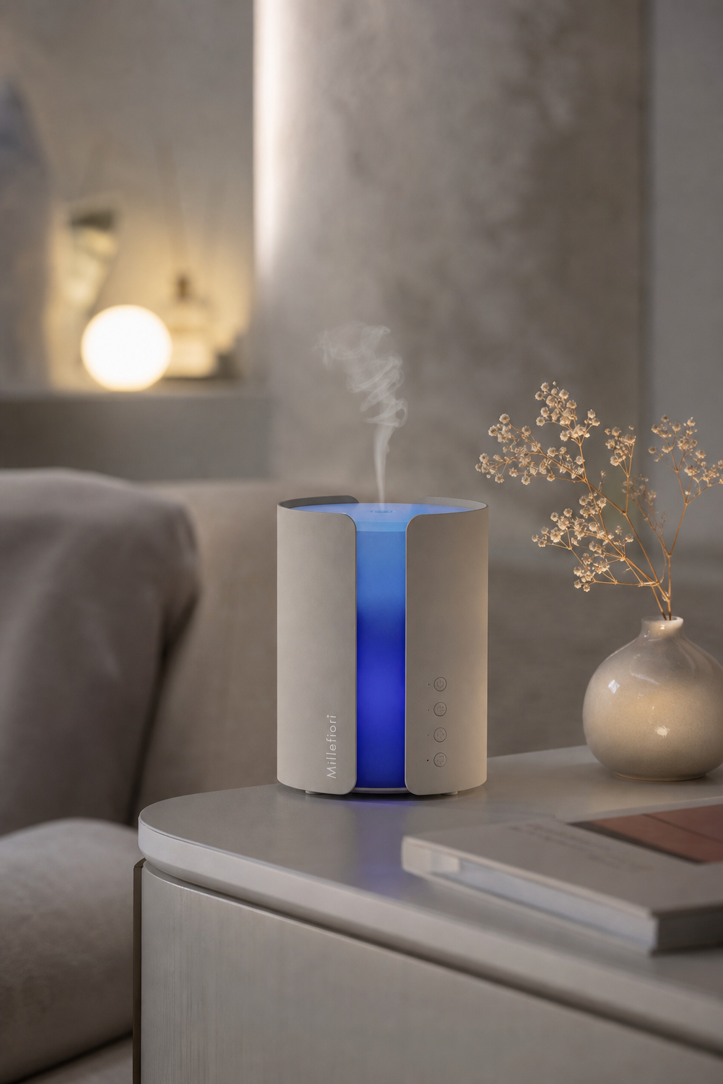 Hydro Diffuser Plus in einer stimmungsvollen Anwendungsszene