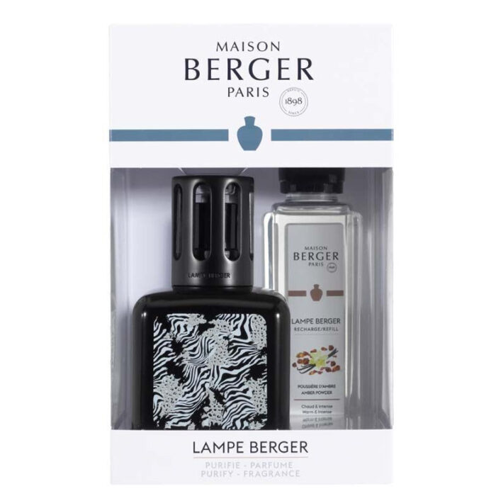 Lampe Berger Geschenkset in weißer Verpackung mit Nachfüllflasche