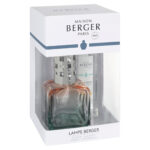 Lampe Berger Geschenkset in weißer Verpackung mit transparenter Vorderseite