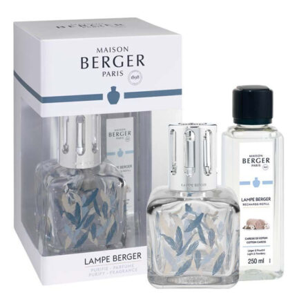 Lampe Berger Geschenkset mit dekorierter Duftlampe und Nachfüllflasche
